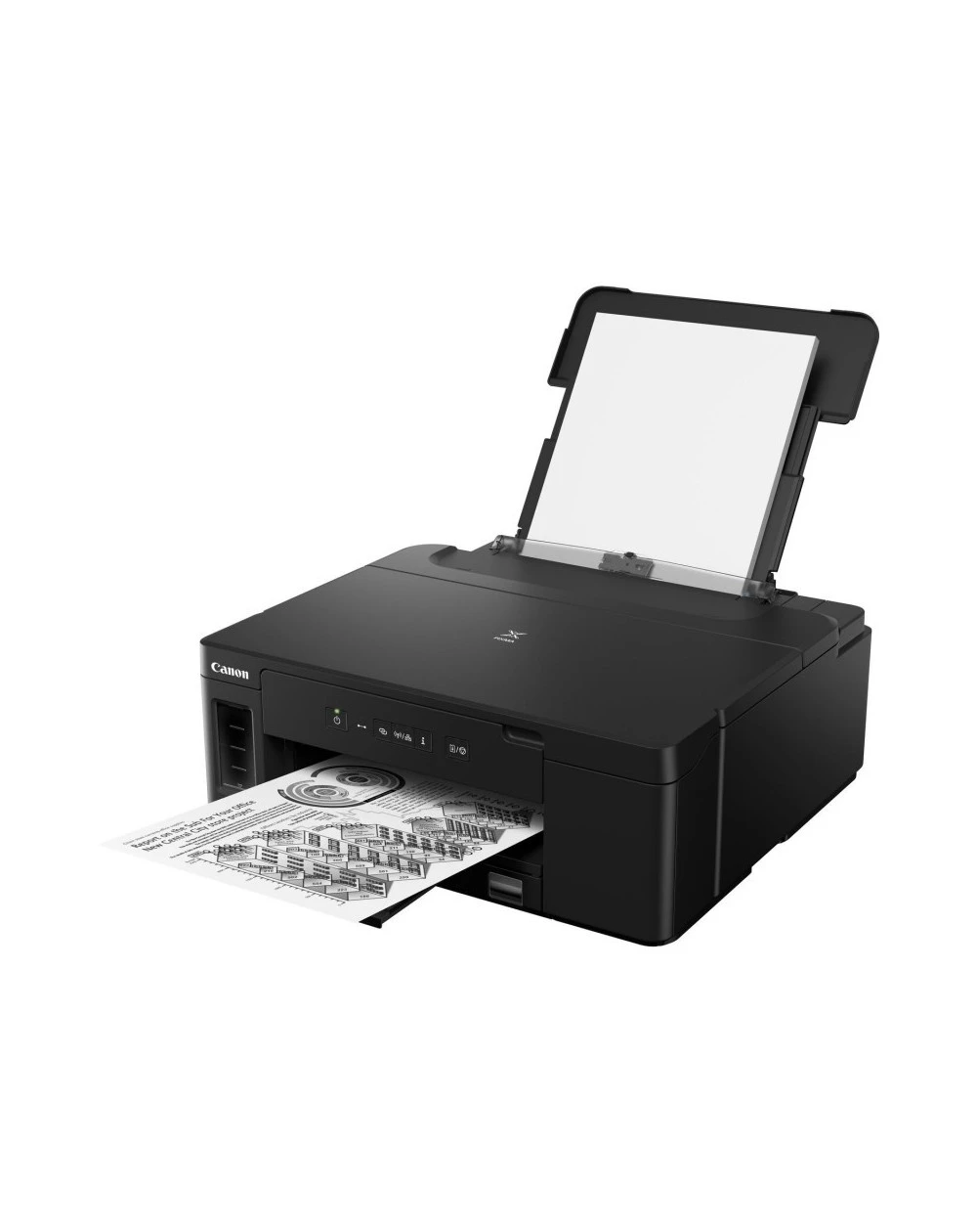 Canon PIXMA GM2040 : imprimante monochrome à jet d'encre, idéale pour les impressions à faible coût avec réservoirs d'encre haute capacité pour les petites entreprises.